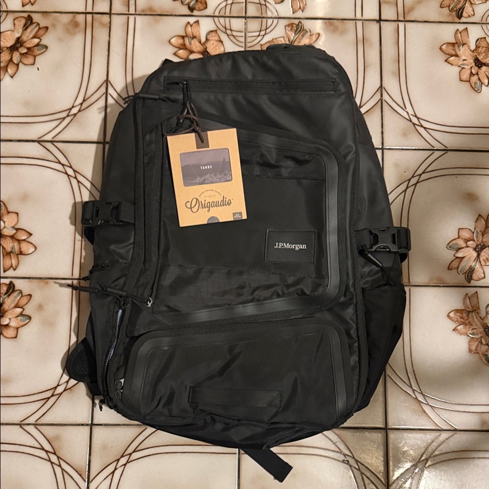 JPMorgan x Origaudio Exclusive Black Backpack